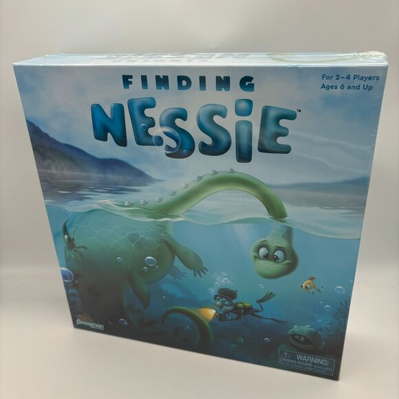 Finding Nessie by Pressman, The Innovative 3D Game of Adventure, Kids Family NEW - Picture 1 of 2